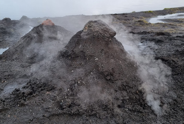 Panadería geotermal en Islandia